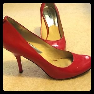 Michael Kors Red Pumps